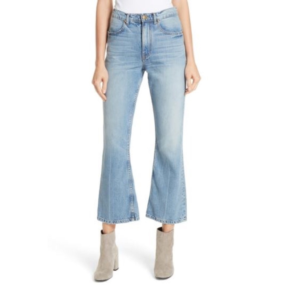 The Great. Western Crop Bootcut Jeans 25